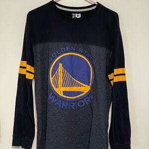 Golden State Warriors NBA Long Sleeve Shirt Sz L